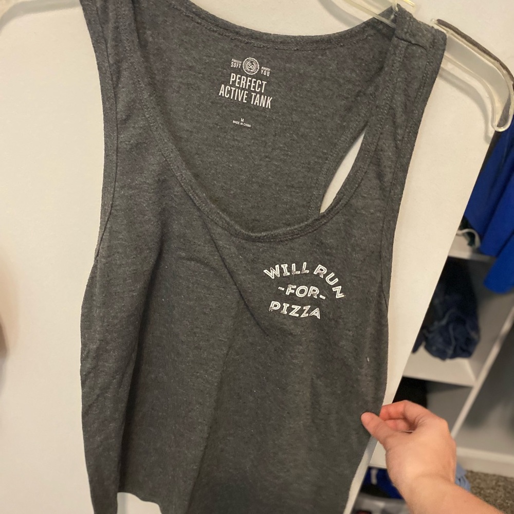 Running tank!